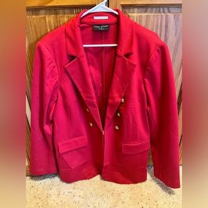 Women’s Lane Bryant Red Blazer, Plus size 20, New & never worn.